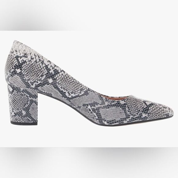 Corso Como Snakeskin Pump Heels 7 1/2 Mob Wife Whimsigoth Rebel Punk Rock Chic - Picture 8 of 12